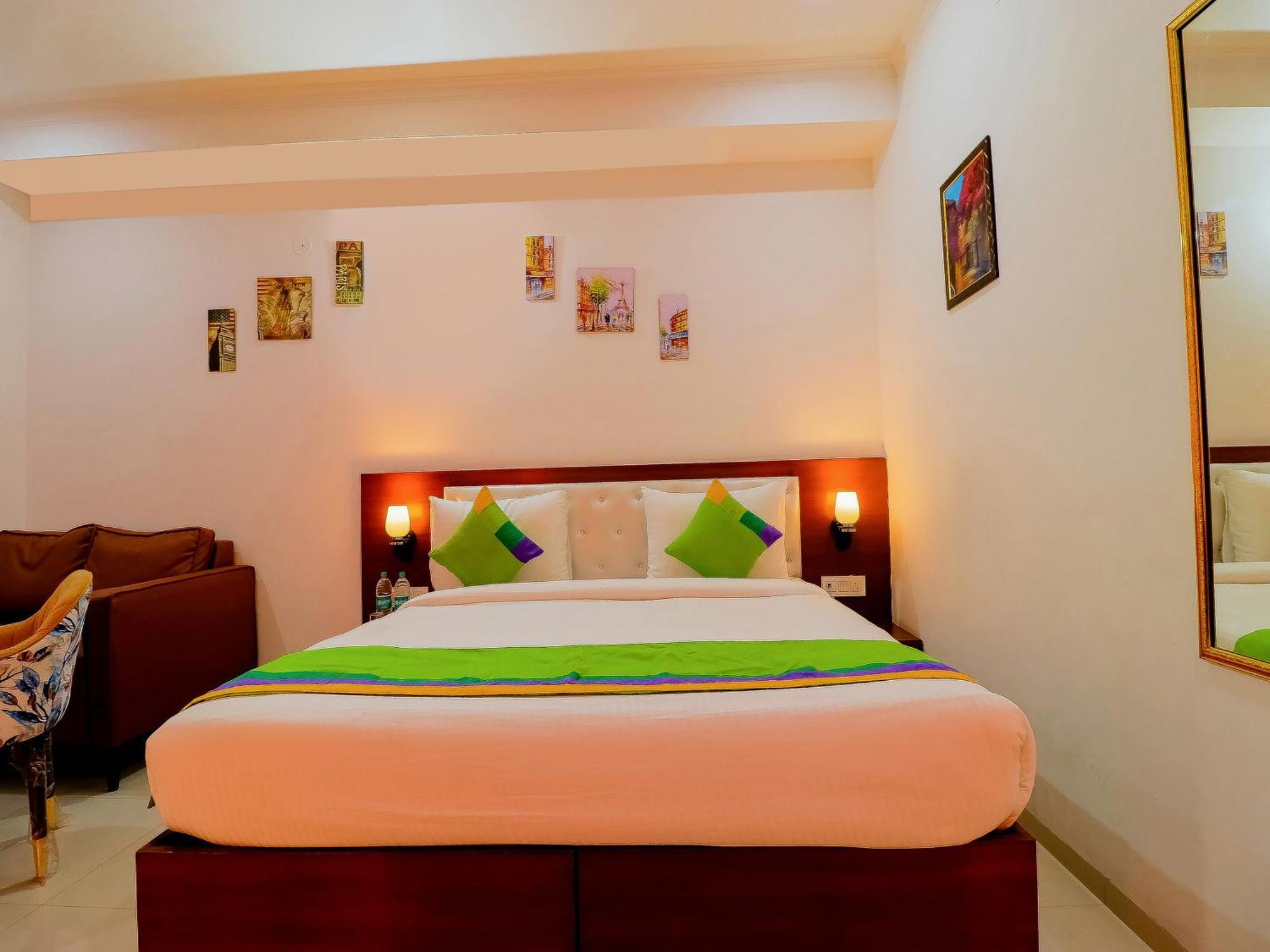 Badshahpur Treebo Rejoice 52 - 3Km From Huda City Metro Station מראה חיצוני תמונה
