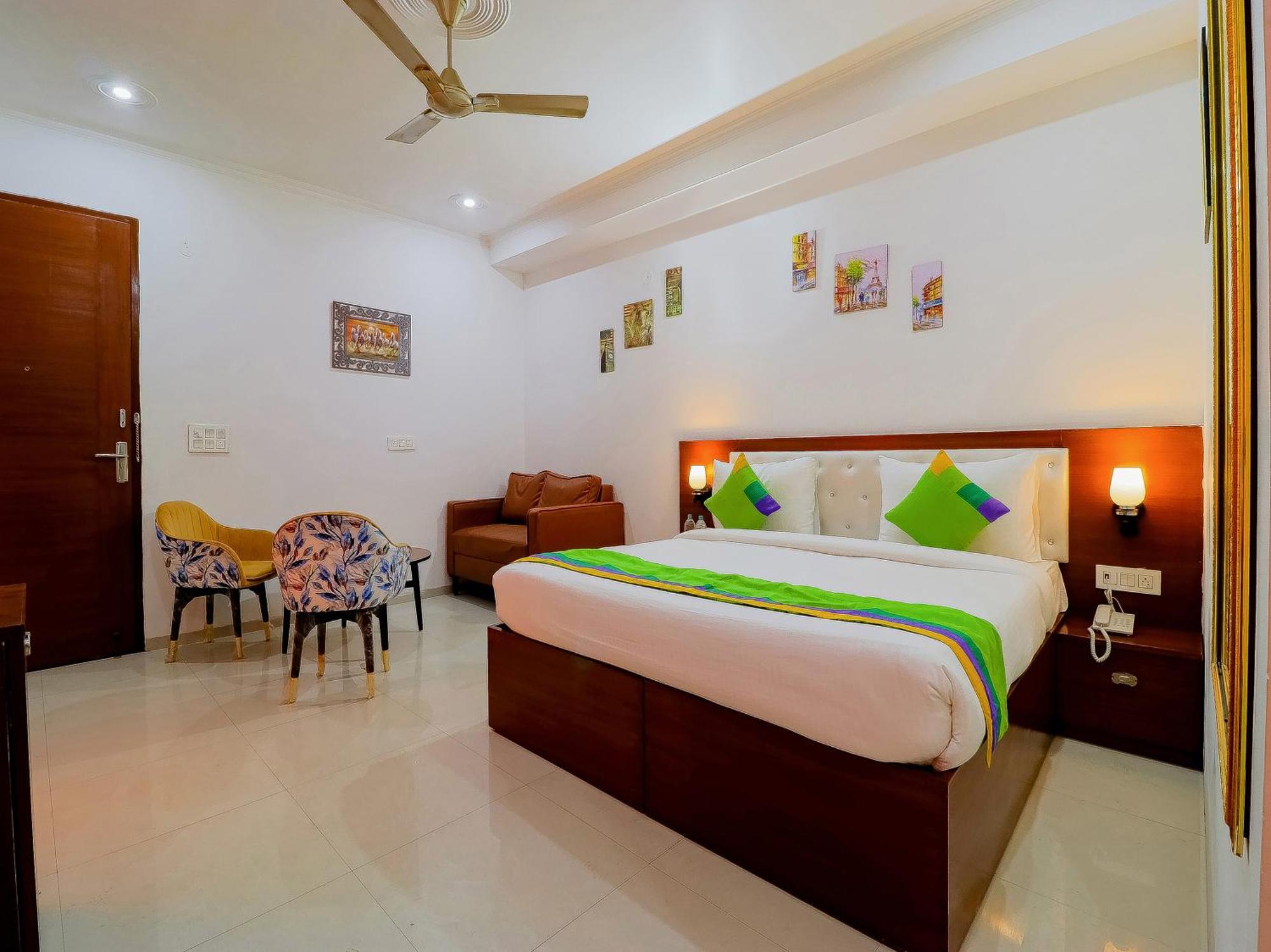 Badshahpur Treebo Rejoice 52 - 3Km From Huda City Metro Station מראה חיצוני תמונה